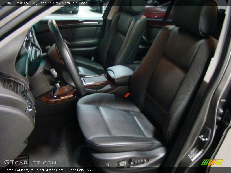 Sterling Grey Metallic / Black 2006 BMW X5 3.0i
