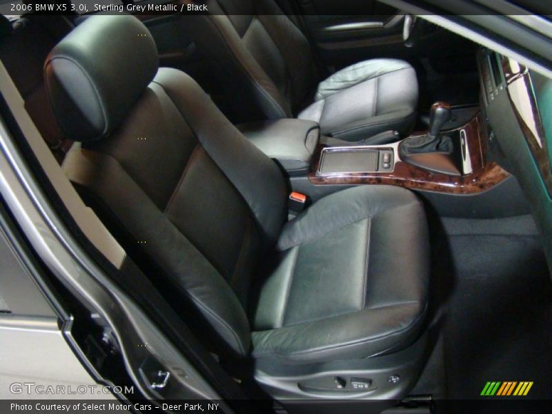 Sterling Grey Metallic / Black 2006 BMW X5 3.0i