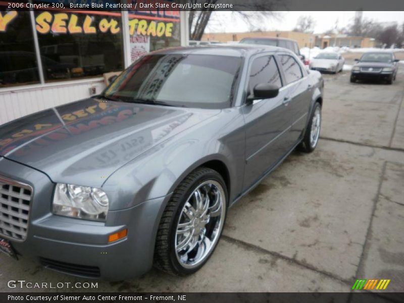 Butane Blue Pearlcoat / Dark Slate Gray/Light Graystone 2006 Chrysler 300