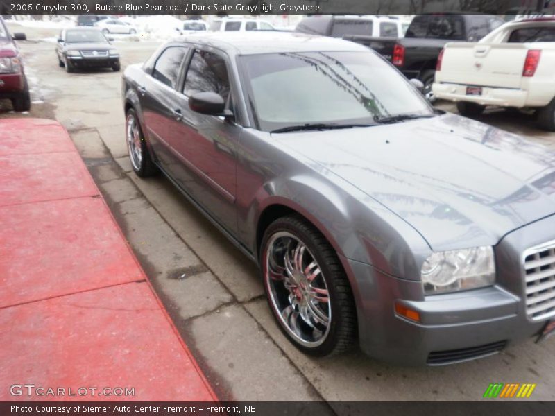 Butane Blue Pearlcoat / Dark Slate Gray/Light Graystone 2006 Chrysler 300