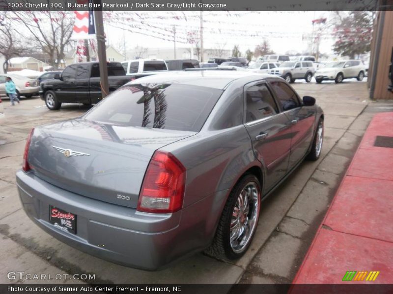 Butane Blue Pearlcoat / Dark Slate Gray/Light Graystone 2006 Chrysler 300