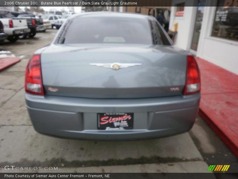 Butane Blue Pearlcoat / Dark Slate Gray/Light Graystone 2006 Chrysler 300