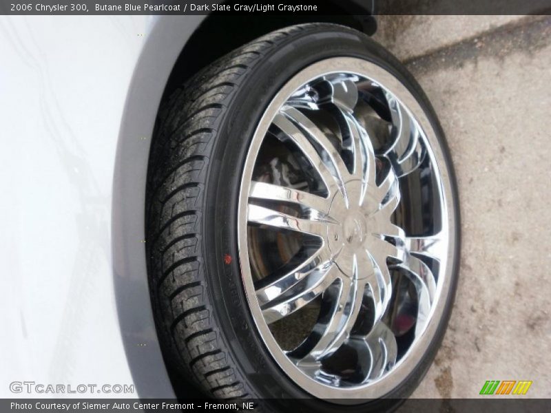 Butane Blue Pearlcoat / Dark Slate Gray/Light Graystone 2006 Chrysler 300