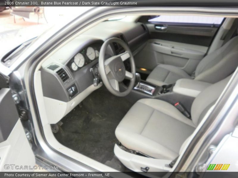 Butane Blue Pearlcoat / Dark Slate Gray/Light Graystone 2006 Chrysler 300
