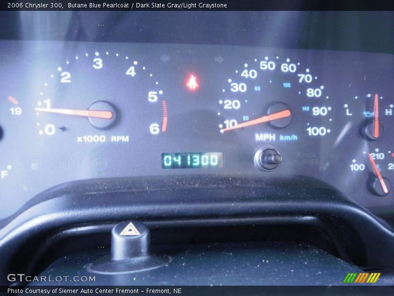 Butane Blue Pearlcoat / Dark Slate Gray/Light Graystone 2006 Chrysler 300