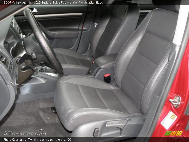 Spice Red Metallic / Anthracite Black 2006 Volkswagen Jetta 2.5 Sedan