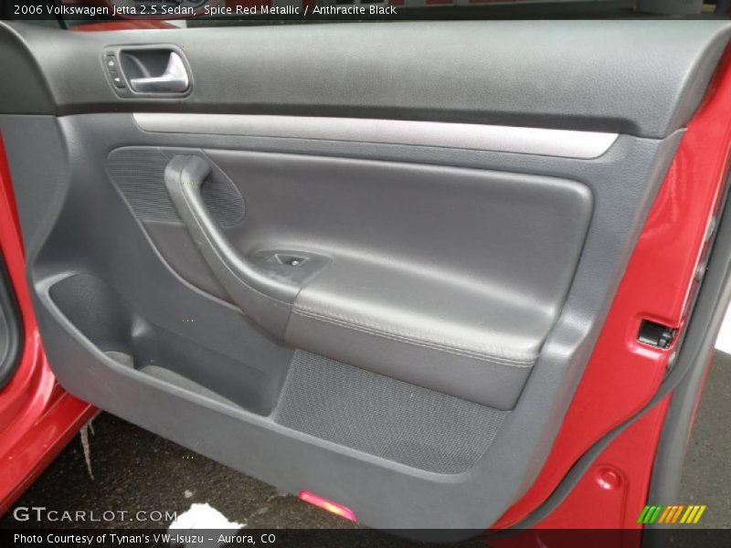Spice Red Metallic / Anthracite Black 2006 Volkswagen Jetta 2.5 Sedan