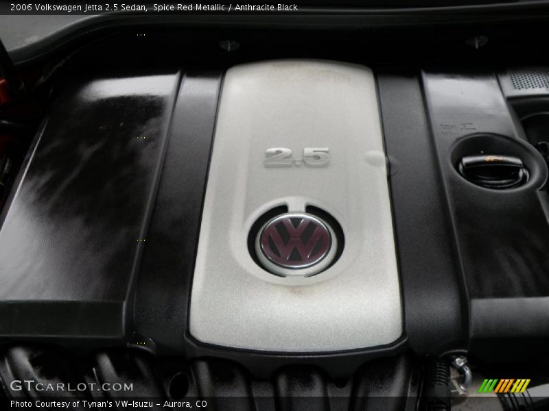 Spice Red Metallic / Anthracite Black 2006 Volkswagen Jetta 2.5 Sedan