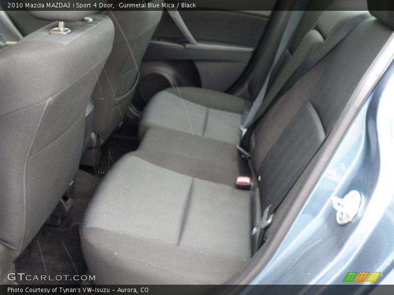 Gunmetal Blue Mica / Black 2010 Mazda MAZDA3 i Sport 4 Door