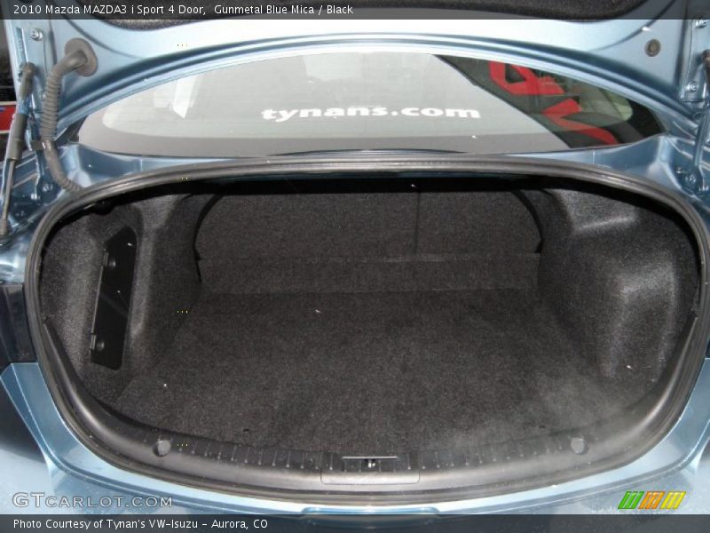 Gunmetal Blue Mica / Black 2010 Mazda MAZDA3 i Sport 4 Door