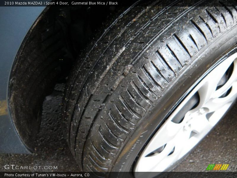 Gunmetal Blue Mica / Black 2010 Mazda MAZDA3 i Sport 4 Door