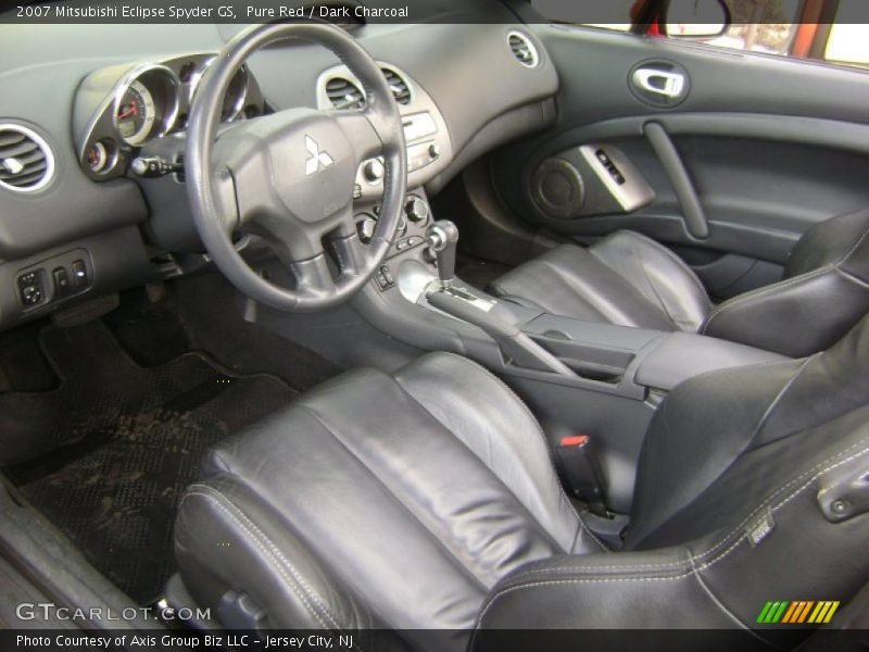 Pure Red / Dark Charcoal 2007 Mitsubishi Eclipse Spyder GS