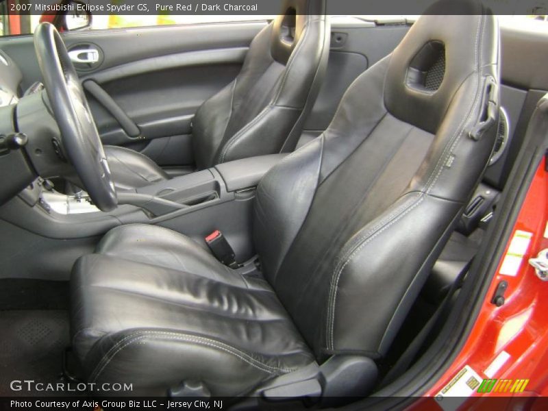 Pure Red / Dark Charcoal 2007 Mitsubishi Eclipse Spyder GS