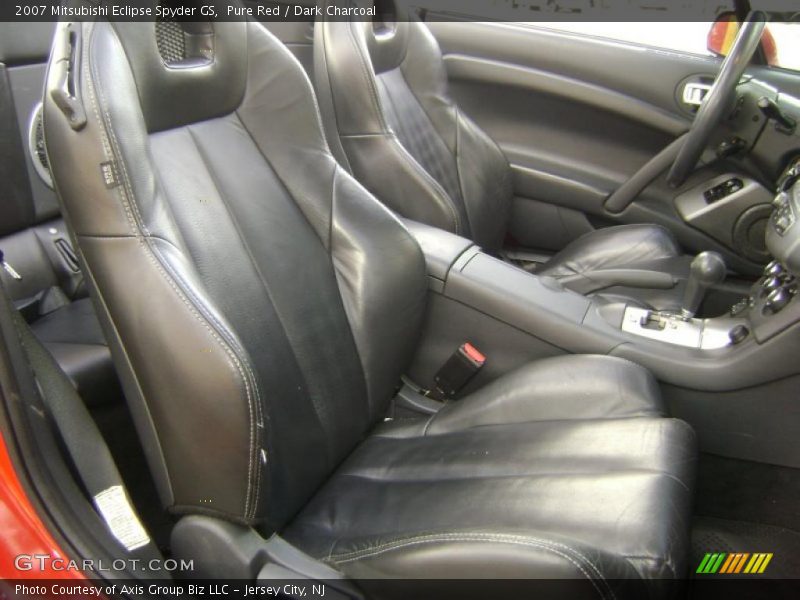 Pure Red / Dark Charcoal 2007 Mitsubishi Eclipse Spyder GS