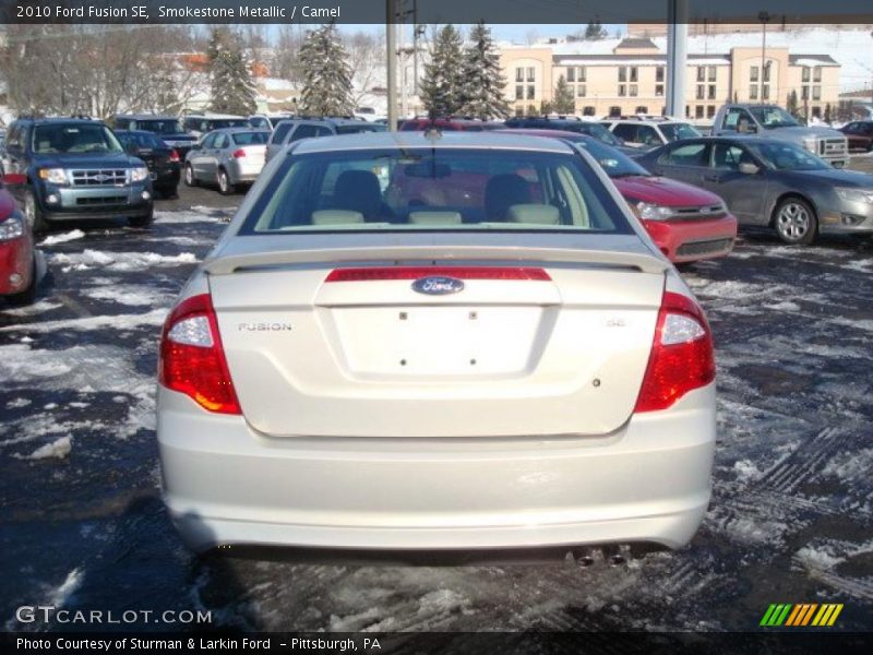 Smokestone Metallic / Camel 2010 Ford Fusion SE