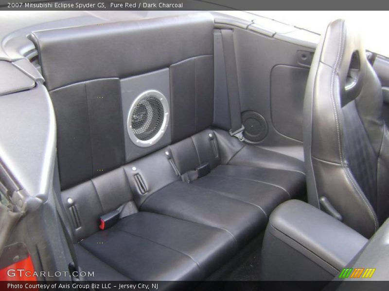 Pure Red / Dark Charcoal 2007 Mitsubishi Eclipse Spyder GS