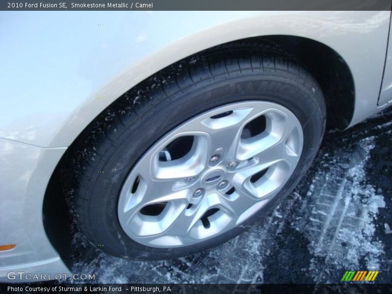 Smokestone Metallic / Camel 2010 Ford Fusion SE