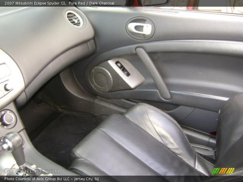 Pure Red / Dark Charcoal 2007 Mitsubishi Eclipse Spyder GS