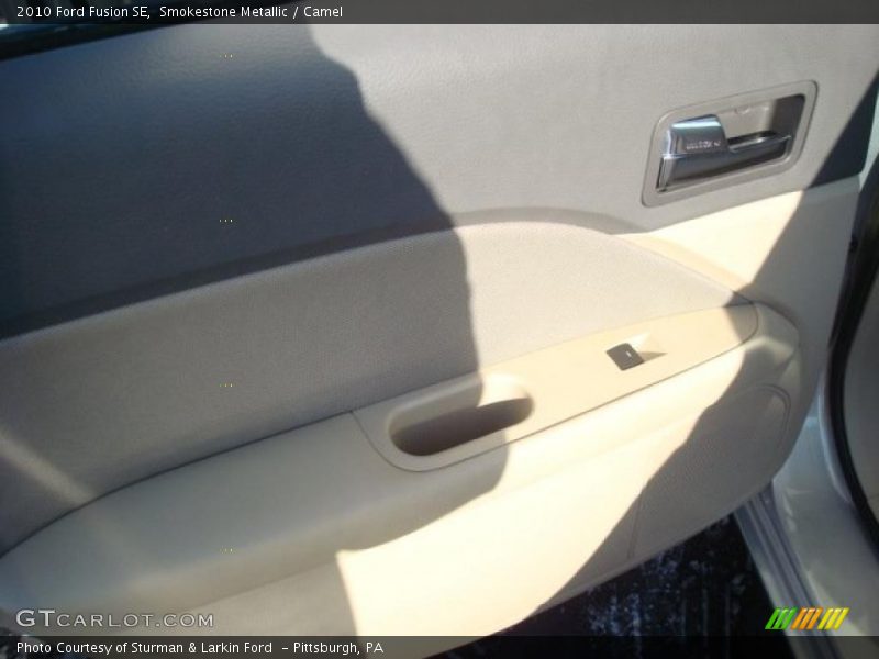 Smokestone Metallic / Camel 2010 Ford Fusion SE