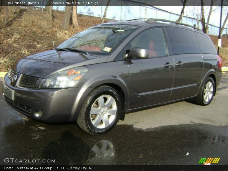 Smoke Gray Metallic / Rouge 2004 Nissan Quest 3.5 SE