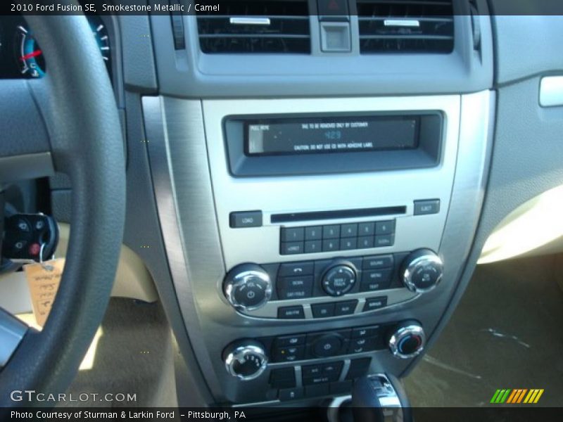 Smokestone Metallic / Camel 2010 Ford Fusion SE