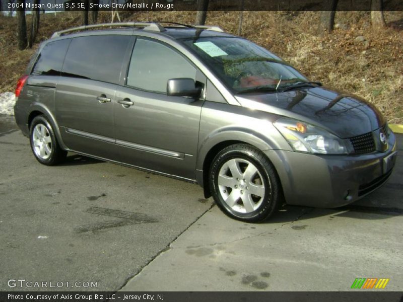 Smoke Gray Metallic / Rouge 2004 Nissan Quest 3.5 SE
