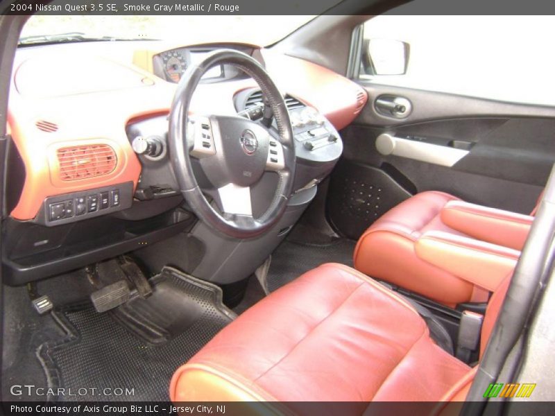 Smoke Gray Metallic / Rouge 2004 Nissan Quest 3.5 SE