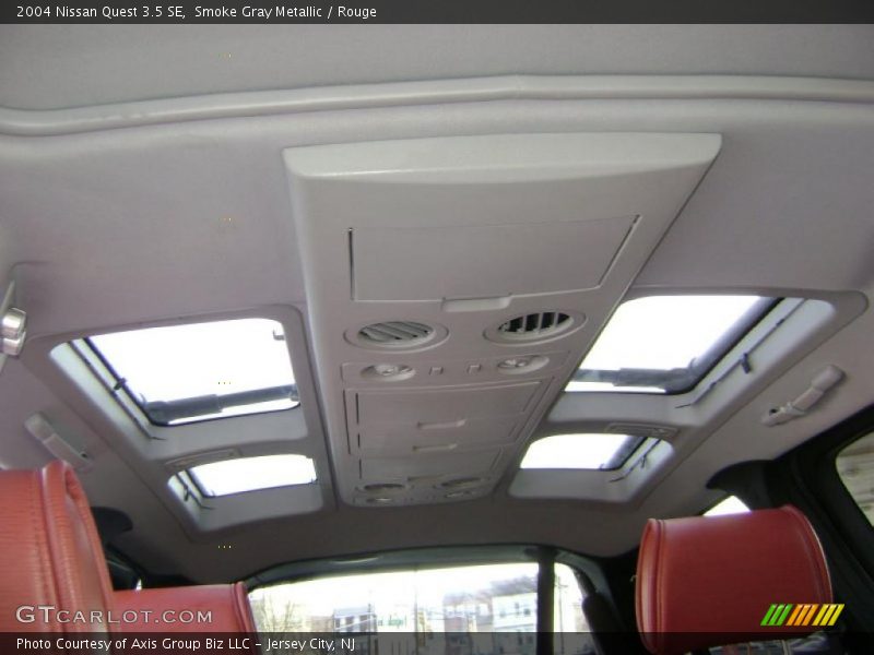 Smoke Gray Metallic / Rouge 2004 Nissan Quest 3.5 SE
