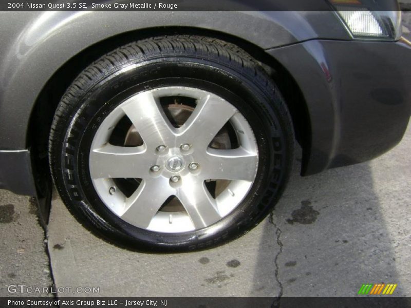 Smoke Gray Metallic / Rouge 2004 Nissan Quest 3.5 SE