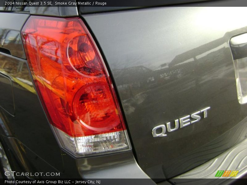 Smoke Gray Metallic / Rouge 2004 Nissan Quest 3.5 SE