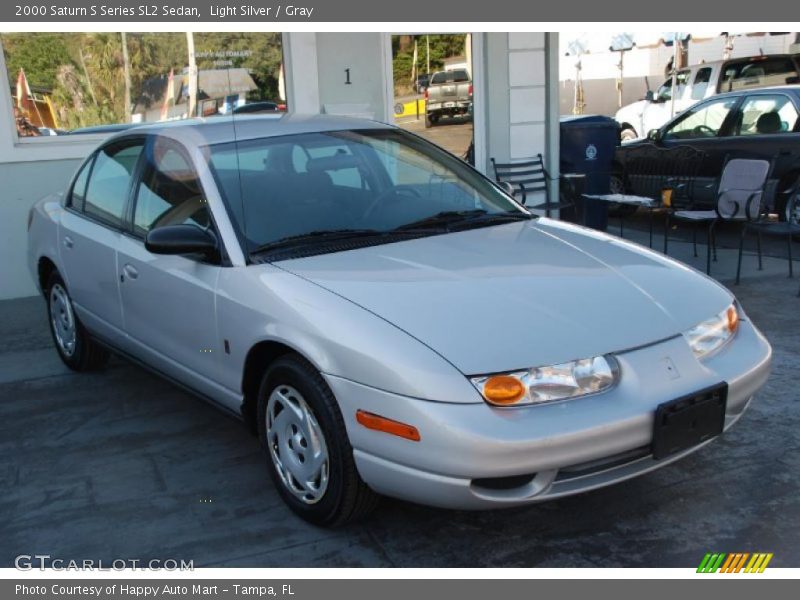 Light Silver / Gray 2000 Saturn S Series SL2 Sedan