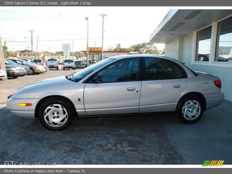 Light Silver / Gray 2000 Saturn S Series SL2 Sedan