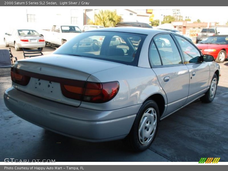 Light Silver / Gray 2000 Saturn S Series SL2 Sedan