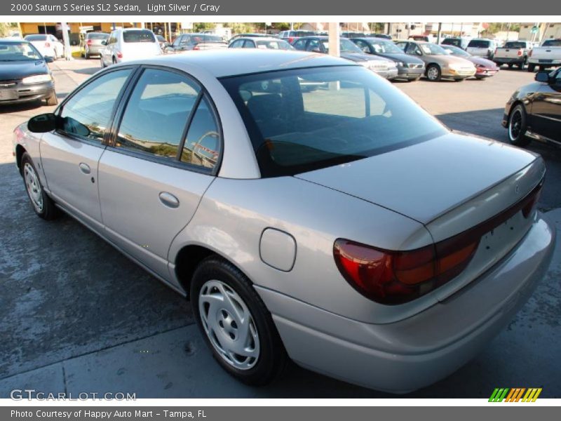 Light Silver / Gray 2000 Saturn S Series SL2 Sedan