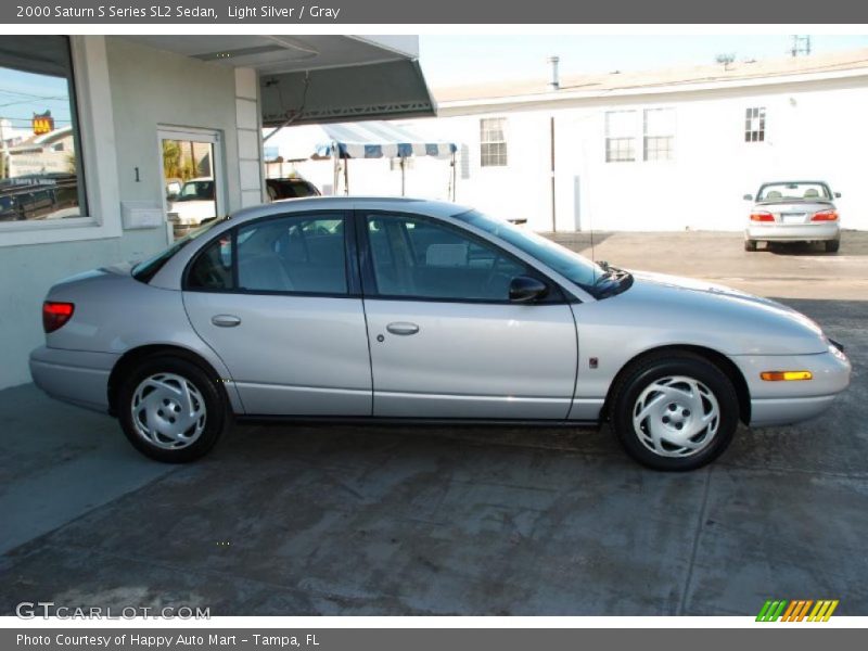 Light Silver / Gray 2000 Saturn S Series SL2 Sedan
