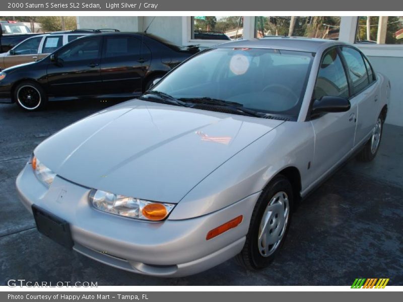 Light Silver / Gray 2000 Saturn S Series SL2 Sedan