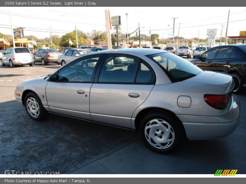 Light Silver / Gray 2000 Saturn S Series SL2 Sedan