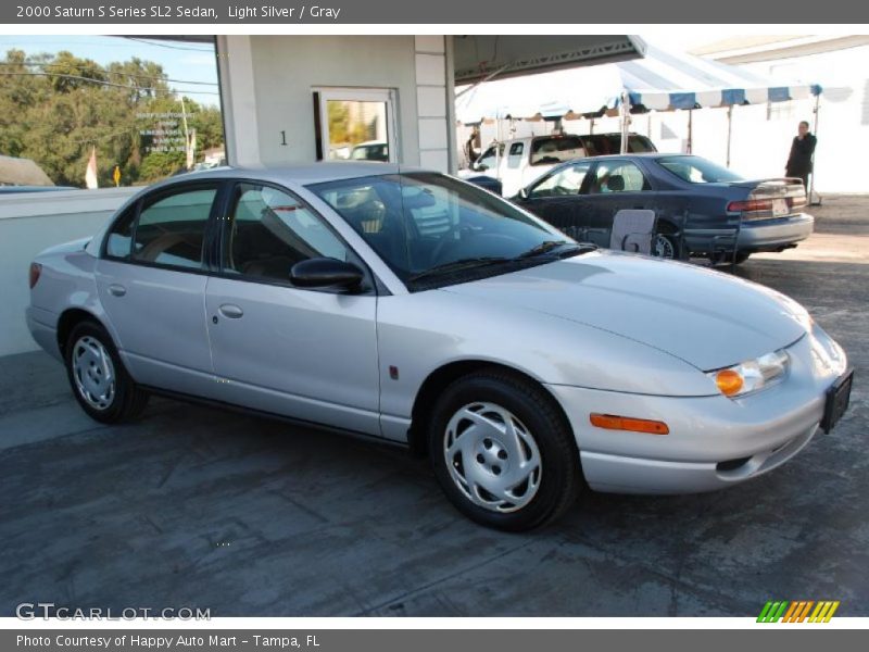 Light Silver / Gray 2000 Saturn S Series SL2 Sedan