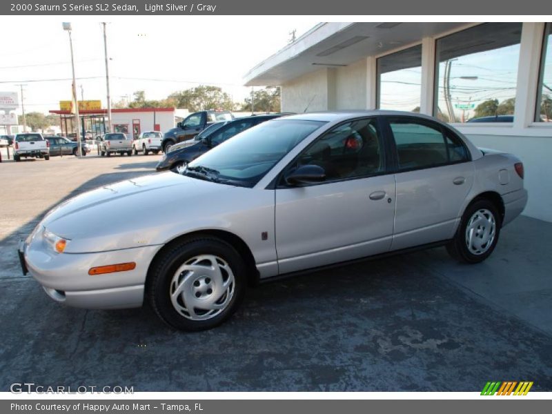 Light Silver / Gray 2000 Saturn S Series SL2 Sedan