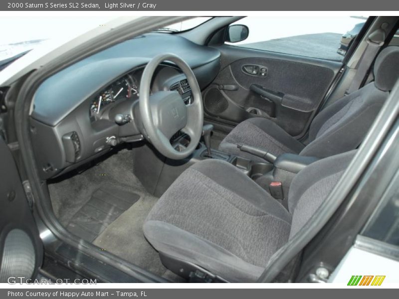 Light Silver / Gray 2000 Saturn S Series SL2 Sedan