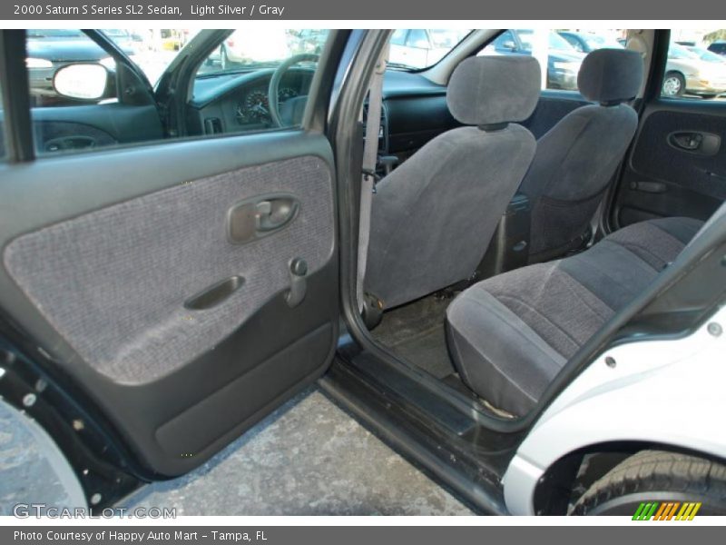 Light Silver / Gray 2000 Saturn S Series SL2 Sedan