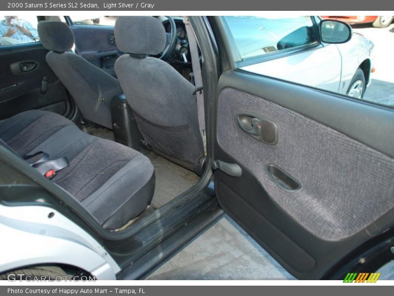 Light Silver / Gray 2000 Saturn S Series SL2 Sedan