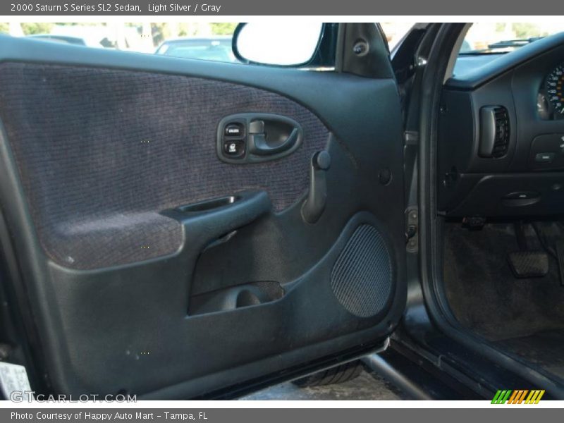 Light Silver / Gray 2000 Saturn S Series SL2 Sedan