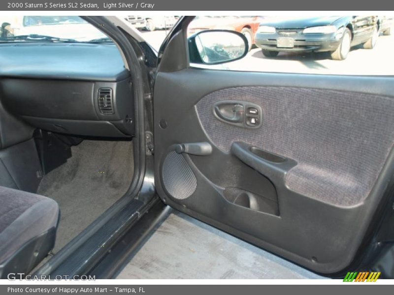 Light Silver / Gray 2000 Saturn S Series SL2 Sedan