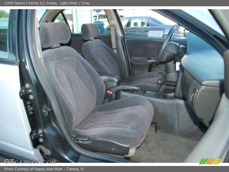 Light Silver / Gray 2000 Saturn S Series SL2 Sedan
