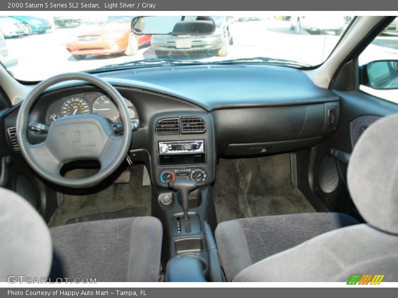 Light Silver / Gray 2000 Saturn S Series SL2 Sedan