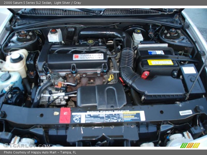 Light Silver / Gray 2000 Saturn S Series SL2 Sedan