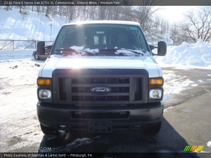 Oxford White / Medium Flint 2010 Ford E Series Van E250 XL Commericial