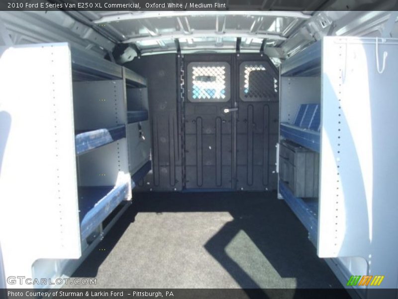 Oxford White / Medium Flint 2010 Ford E Series Van E250 XL Commericial