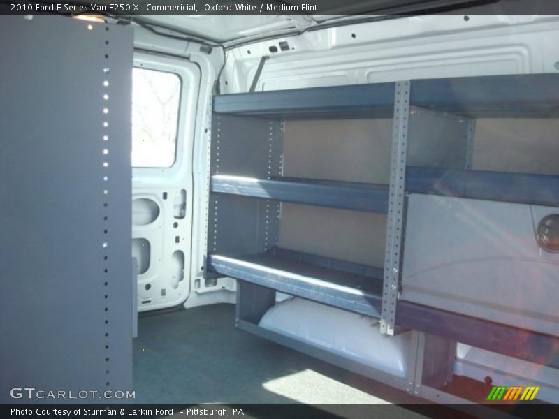 Oxford White / Medium Flint 2010 Ford E Series Van E250 XL Commericial